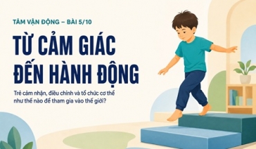 Từ cảm giác đến hành động: Trẻ cảm nhận, điều chỉnh và tổ chức cơ thể như thế nào để tham gia vào thế giới?